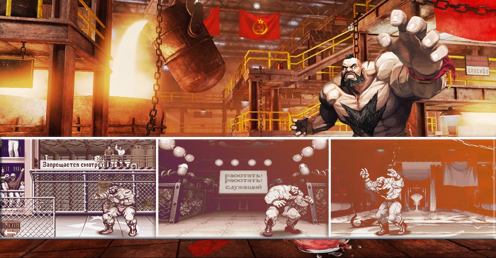 O bloco soviético no Street Fighter: as fases do Zangief - GameBlast